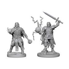 * Human Male Cleric - Wizkids Unpainted Miniatures (72600)